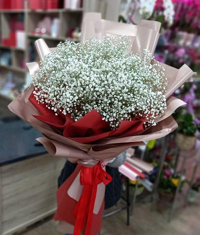 Букет цветов из: Гипсофила в Богучанах