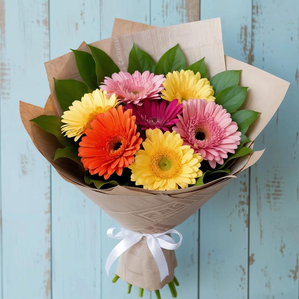 Букет цветов из: Герберы в Богучанах
