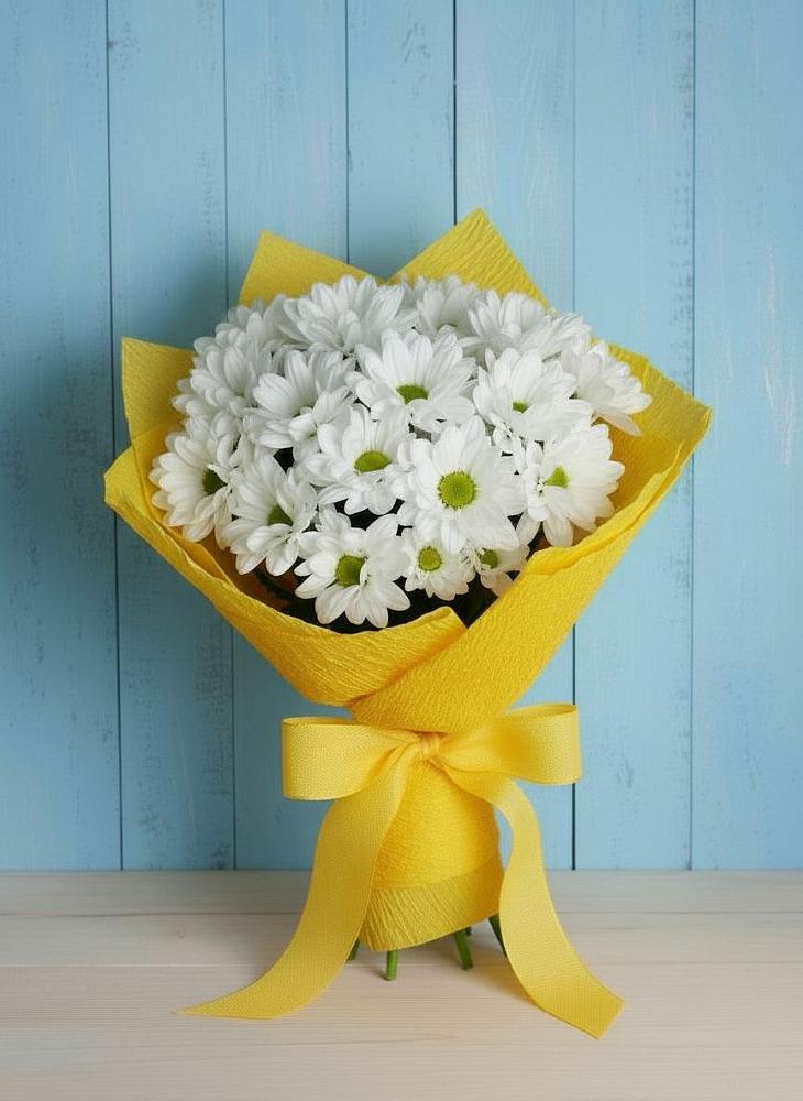 Букет цветов из: Хризантемы в Богучанах