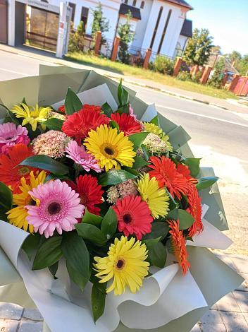 Букет цветов из: Герберы в Богучанах
