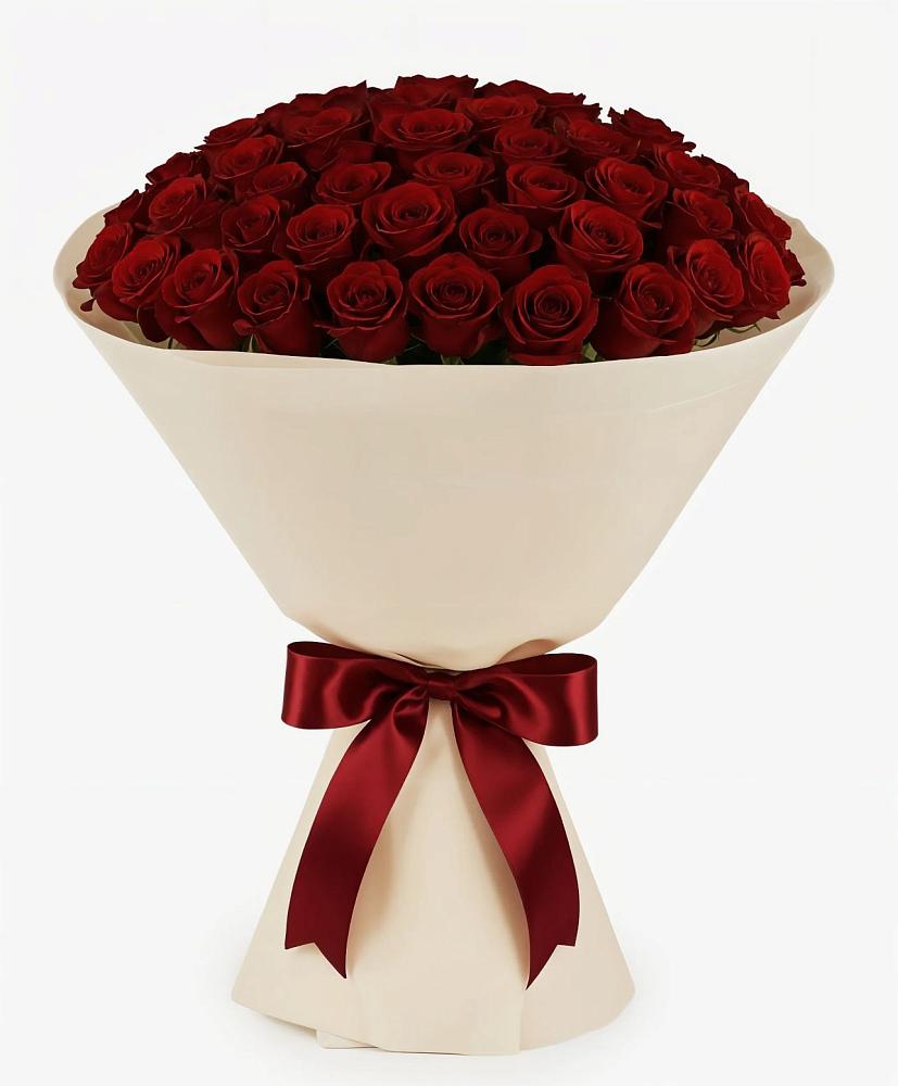 101 Бордовая роза Блэк Бакарра в Богучанах Букет 101 Бордовая роза Блэк Бакарра в Богучанах