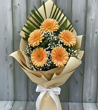 Букет цветов из:  Герберы в Богучанах